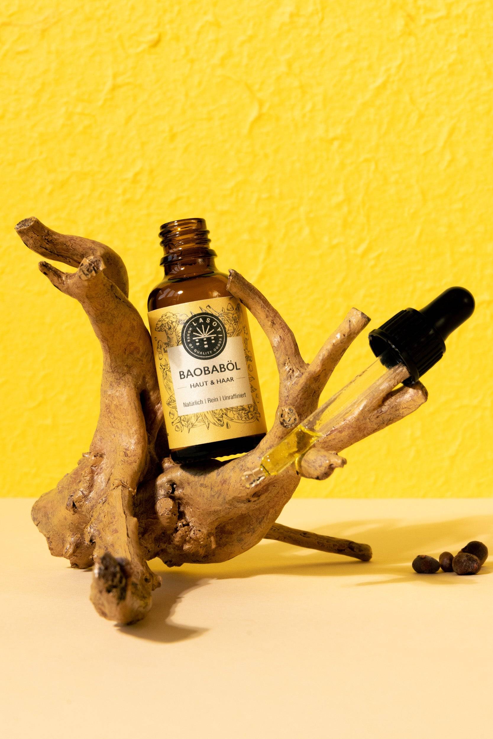 Set "Mini" Sheabutter (30 ml) + 1 x Baobaböl (30 ml) - Image 4