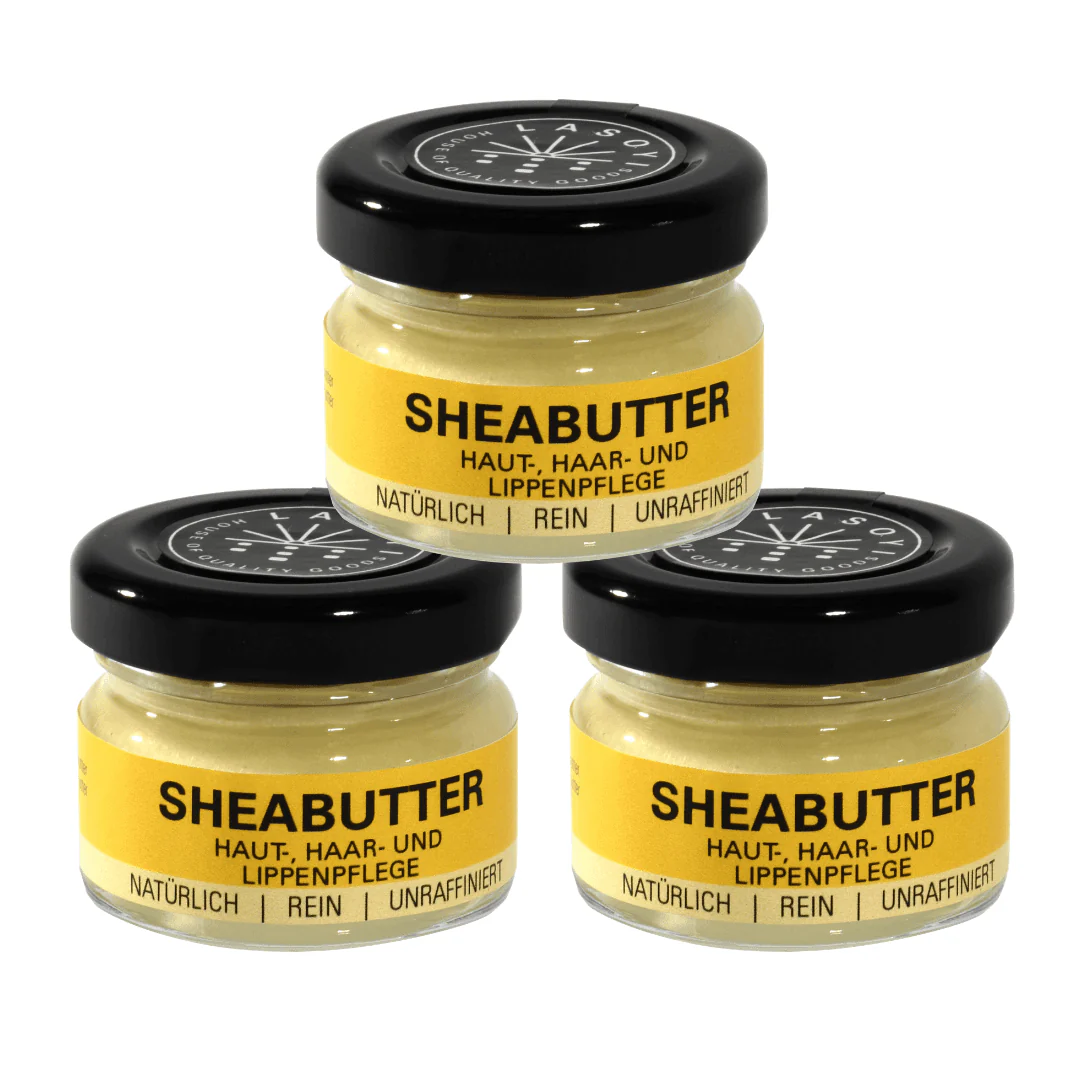 30 ml unraffinierte Sheabutter 100% Rein & Unraffiniert Traditionell hergestellt im Glastiegel | LASOYI - Image 5
