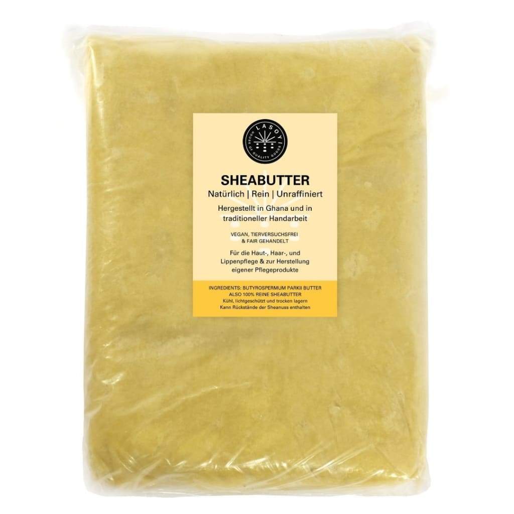 5 Kg unraffinierte Sheabutter, aus Wildsammlung, luftdicht eingeschweißt | LASOYI - Image 7
